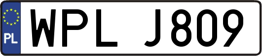 WPLJ809