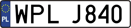 WPLJ840