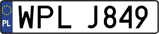 WPLJ849