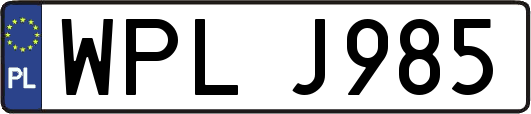 WPLJ985