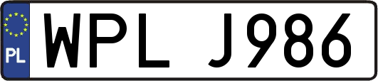 WPLJ986