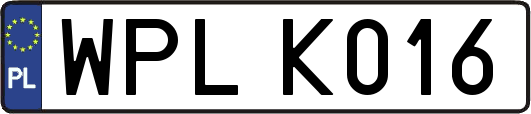 WPLK016