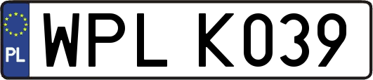 WPLK039