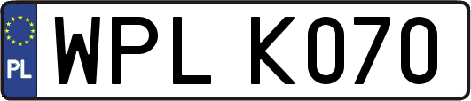 WPLK070