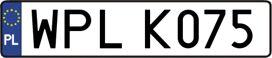WPLK075