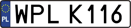 WPLK116