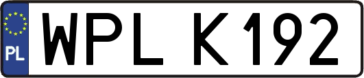 WPLK192