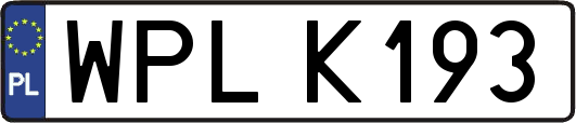 WPLK193