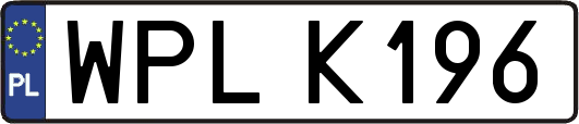 WPLK196