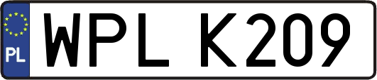WPLK209