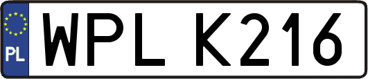 WPLK216