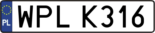 WPLK316