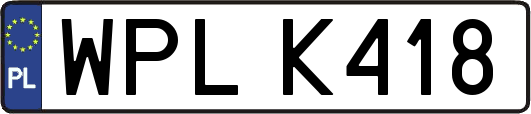 WPLK418