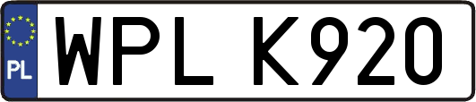 WPLK920