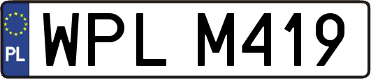 WPLM419