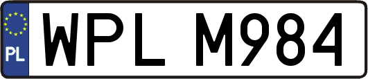 WPLM984
