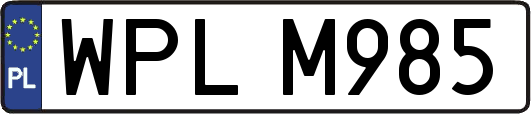 WPLM985