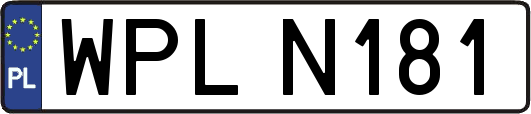WPLN181