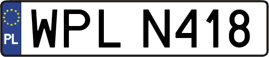 WPLN418