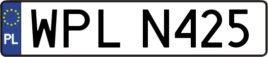 WPLN425
