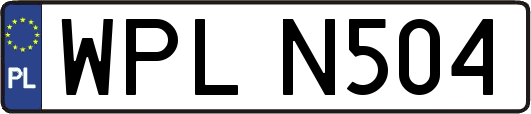 WPLN504