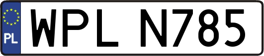 WPLN785