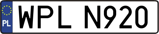 WPLN920