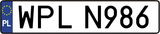 WPLN986