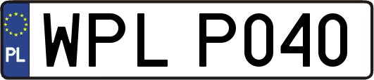 WPLP040