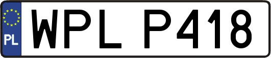 WPLP418