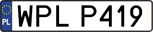WPLP419