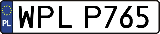 WPLP765