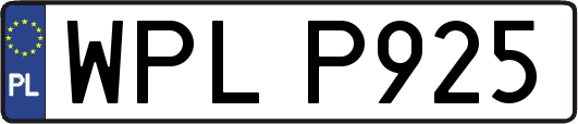 WPLP925