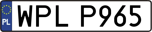 WPLP965