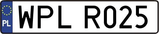 WPLR025