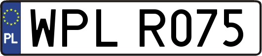 WPLR075