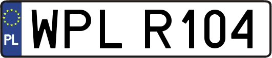 WPLR104