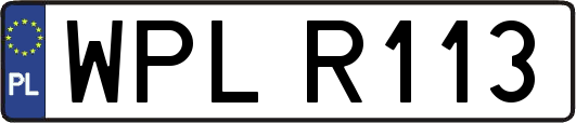 WPLR113