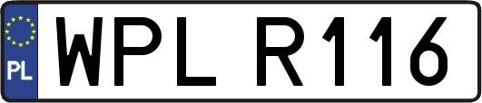 WPLR116