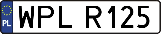 WPLR125