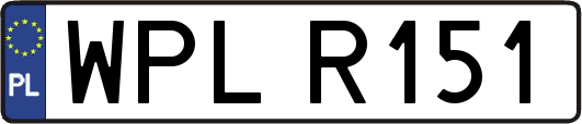 WPLR151