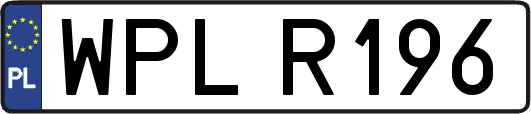 WPLR196