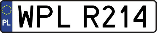 WPLR214