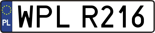 WPLR216