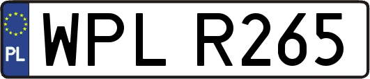 WPLR265