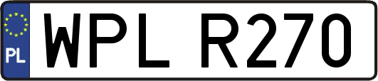 WPLR270