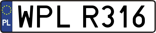 WPLR316