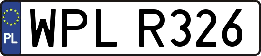 WPLR326