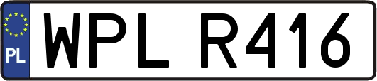 WPLR416