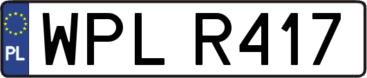 WPLR417